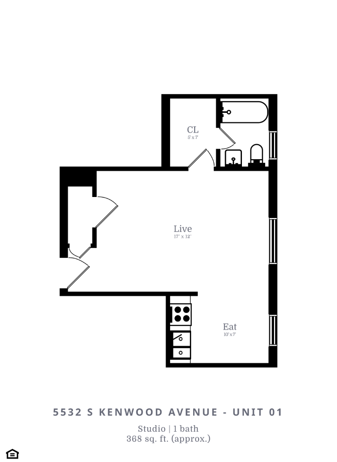 5532 S Kenwood Ave Studio-1 Bed Apartment for Rent - Photo Gallery 34